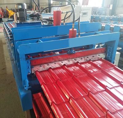 840 Glazed Roof Tile Roll Making Machine