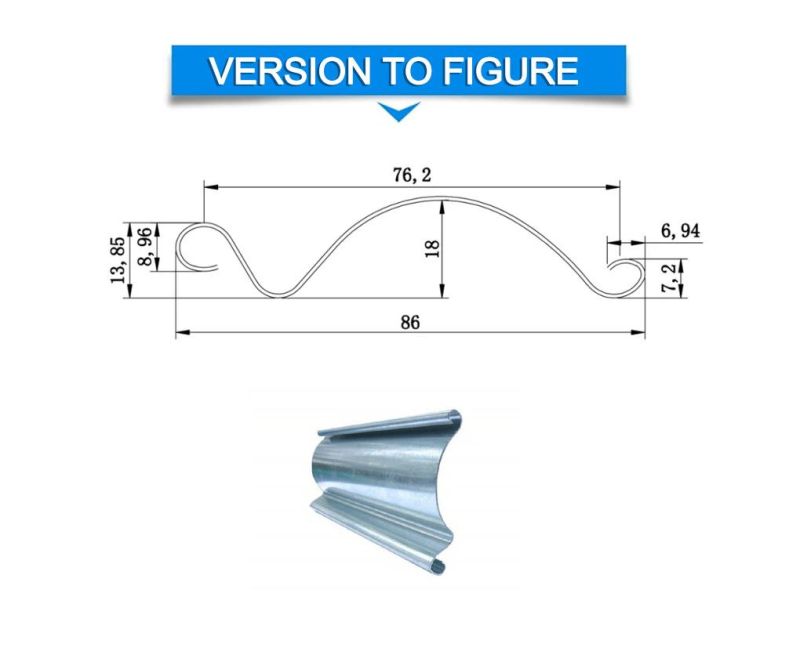 Aluminum Steel Panel Shutter Roll Form Machine for Roll up Door