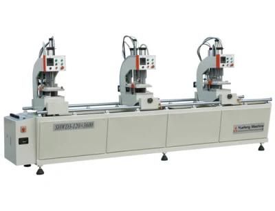 UPVC Window Door Making Machine 3 Heads Seamless Welding Machine