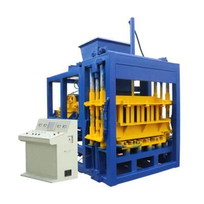 Qt4-16 Fully Automatic Concrete Cement Block Making Machinery, Paving Brick Making Machine, Curb Brick Machine