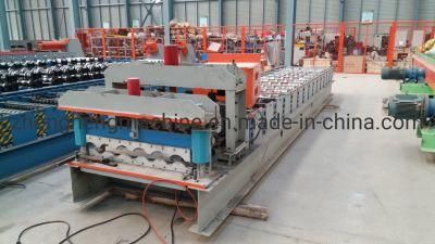 Metal Glazed Tile Roof Roll Forming Machine From China