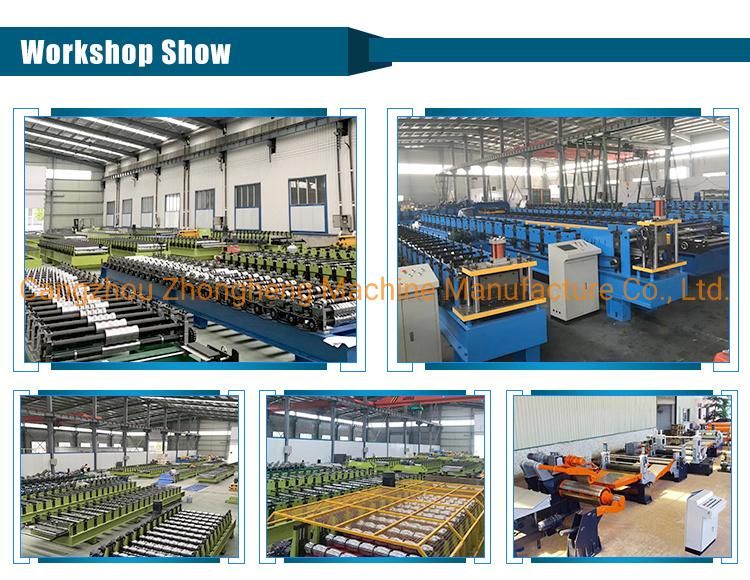 Aluminium Roofing Sheet Making Machine Glazed Tile Step Tile Roll Forming Machine