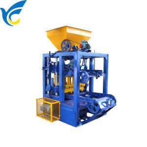 Semi Automatic Diesel Engine Logo Brick Making Machine in India