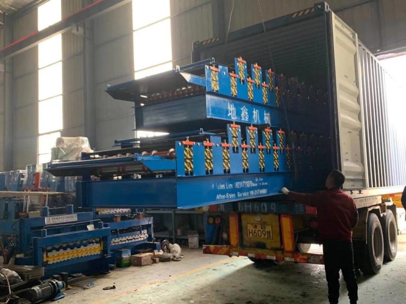 828mm Steel Color Glazed Roof Tile Machine/Step Tile Roofing Sheet Roll Forming Machine