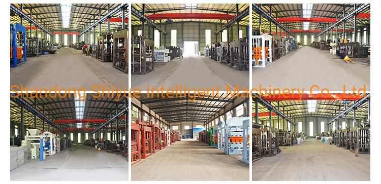 Movable Block Forming Machine Hollow Cement Block Machine with Top Brand Motors