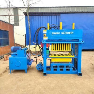 Brick Press Block Press Block Making Machine Brick Making Machine Qt4-30 Semi Automatic Block Machine Hollow, Solid, Pavement,