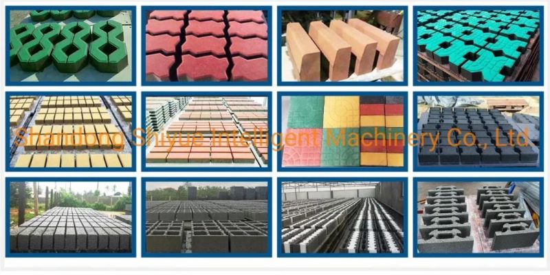 Hydraulic Cement Block Machine Color Paver Block Machine for Building Material Production