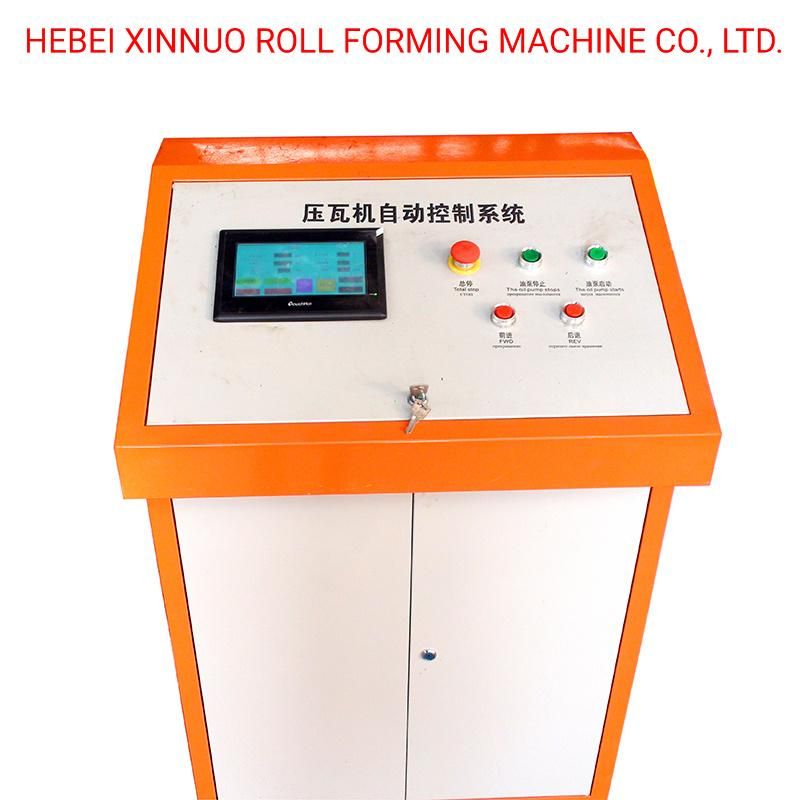 836+836 Roof Use Double Layer Corrugated Profile Steel Roofing Sheet Roll Forming Machine