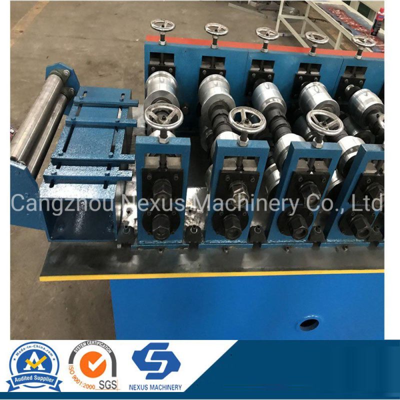 Low Price PLC Controlled Multifunction Metal C Profile Gauge Keel Channel Frame Light Steel Angle Roll Forming Machine for Sale