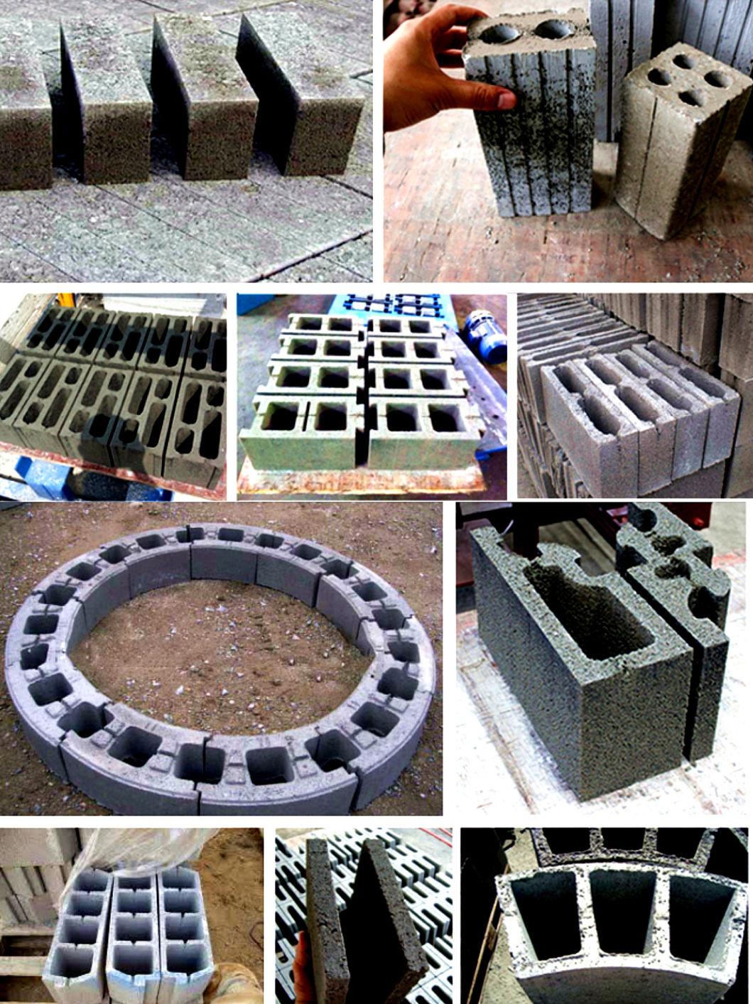 Xinming Qtj4-40 Soil Hollow Brick Making Machine Paver Block Making Machine Construction Machinery with New Design