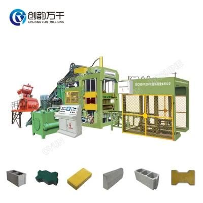Qt8-15 Full Automatic Hydraulic Cement Block Making Machine