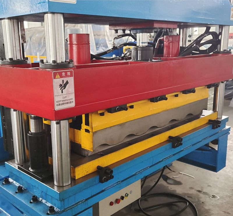 High Speed Drive with Gear Box Glazed Tile Step Press Full Automatic Roof Tile Rolling Machine