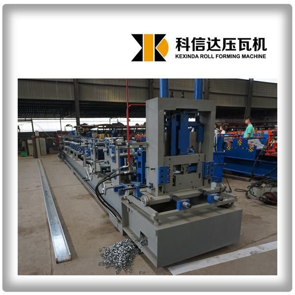 C and Z Interchangeable Purlin Roll Forming Machine