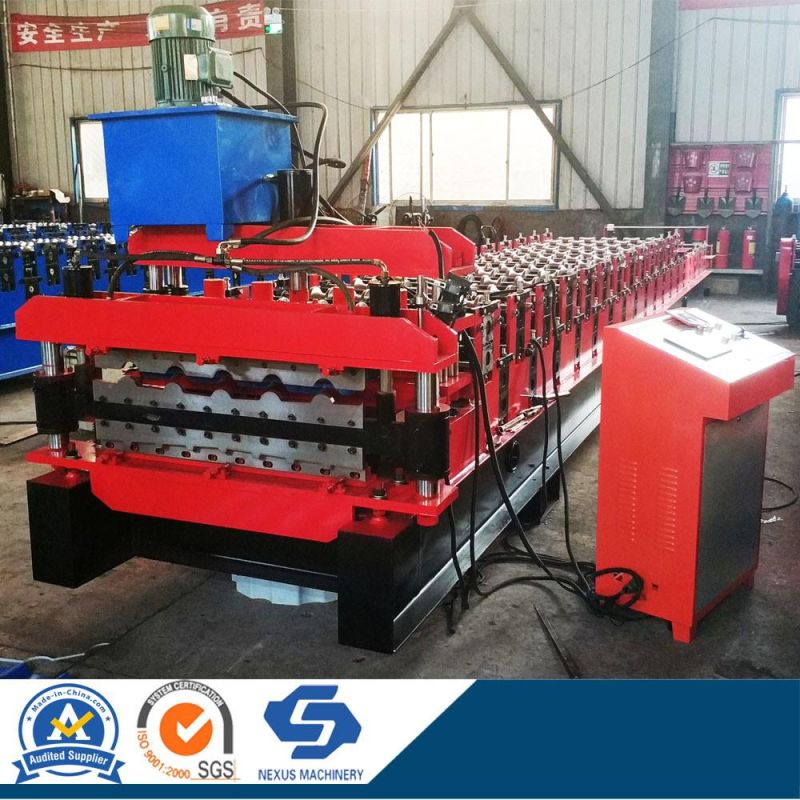 Double Layer Cold Roll Forming Machine Pass Ce and ISO Automatic Control