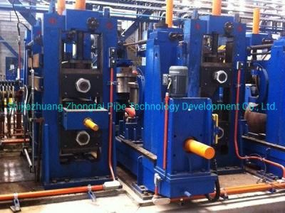 CE ISO9000 Natural Oil and Gas Welded Pipe Mill Line 150kw High Accuracy