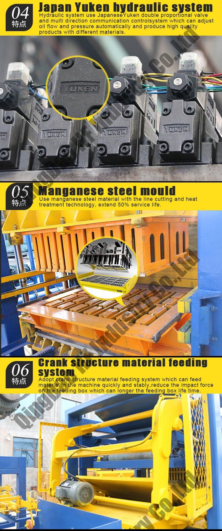 Qt10-15 Types of Bricks Making Machine Used in Construction