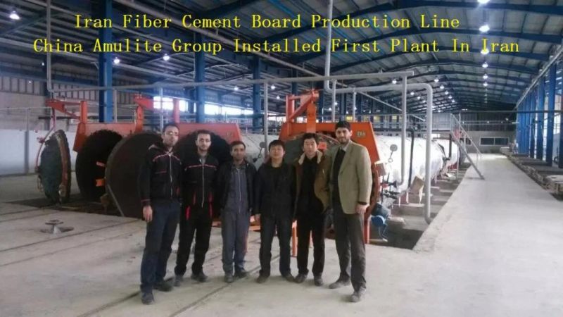 Fiber Cement Board Calcium Silicate Sheet Making Line with Press Machine