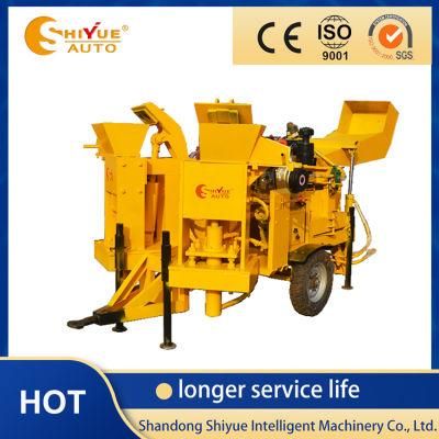 Interlocking Brick Machine Compressed Earth Blocks Machines with Diesel Motor