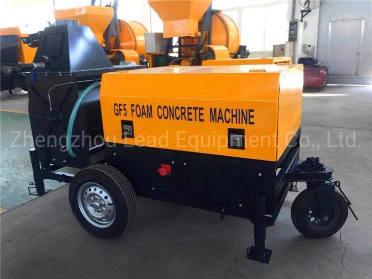 Small Portable Cellular Lightweight Foam Concrete Machine