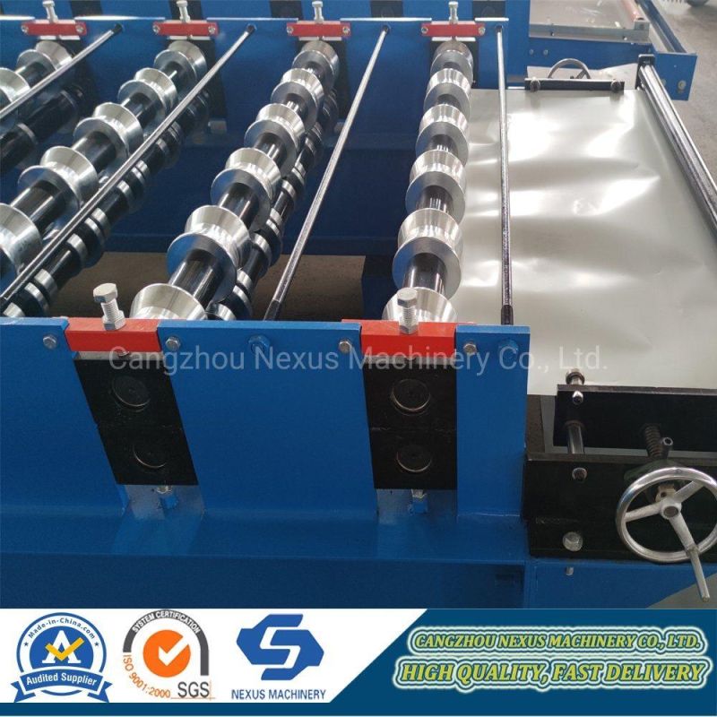 Ribtype Roof Sheet Roll Forming Machine with 1220mm Coil Width for Philippines Market