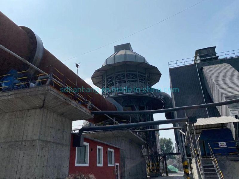 Limestone Calcination Plant with Coal and Gas Fuel 100-600 T/D Quick Lime Vertical Shaft Kiln
