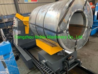 5 /7 8/10/12/15 Tons Hydraulic Decoiler /Uncoiler with Coil Car