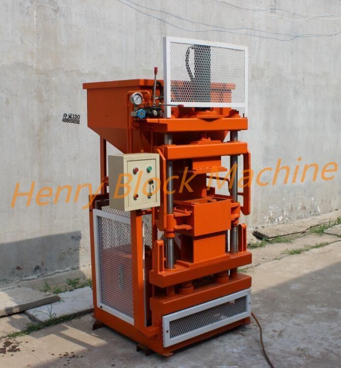 Hr1-10 Automatic Soil Interlocking Brick Machine Soil Lego Interlocking Brick Machine in Africa