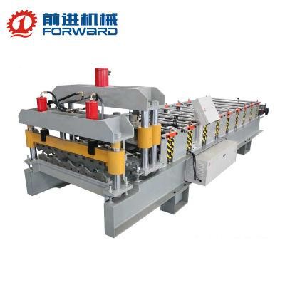 2022 Iron Glazed Roofing Tile Sheet Used Making Machine / Roll Forming Machine Price