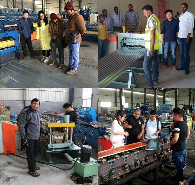 Dx Galvanized Roofing Tile Sheet Wall Panel Roll Forming Machine