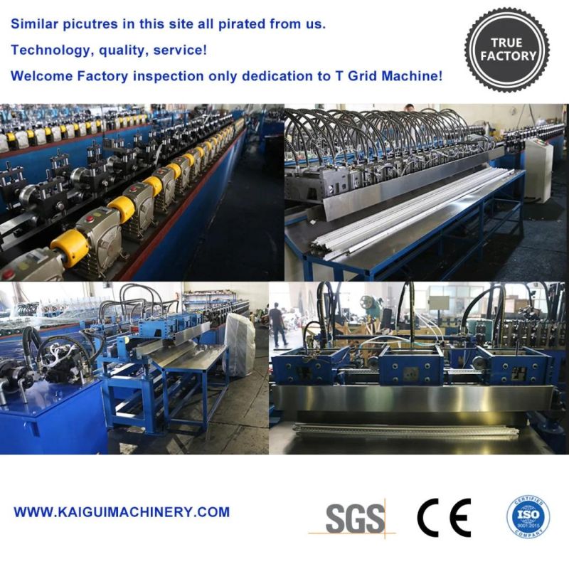 Ceiling T Grid Main Runner Cross Runner Making Machine