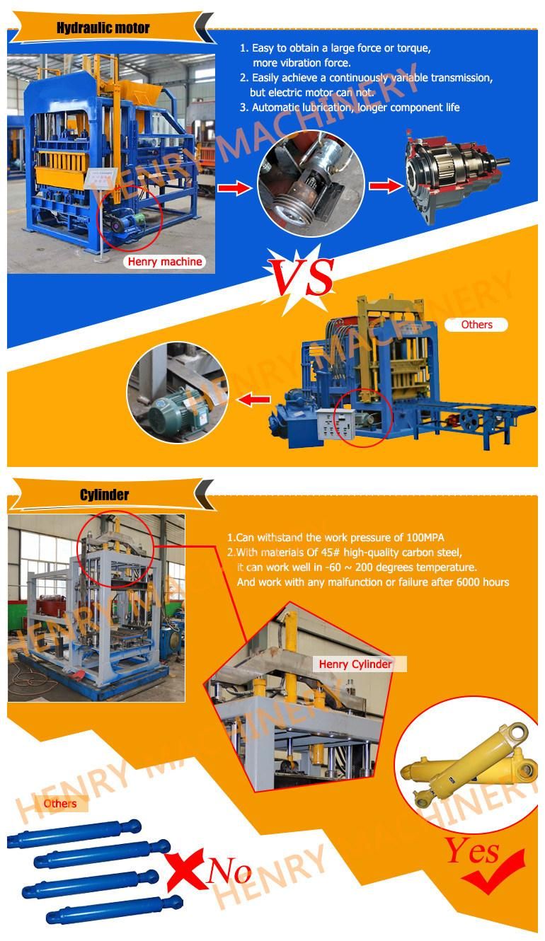 Qt10-15 Fully Automatic Hydraulic Concrete Block Making Machine, Construction Material Road Block Machine