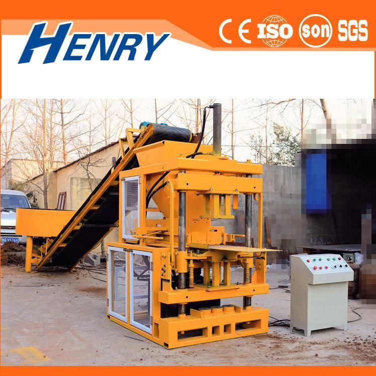 Hr2-10 DIY Soil Clay Lego Solid Block Making Machine