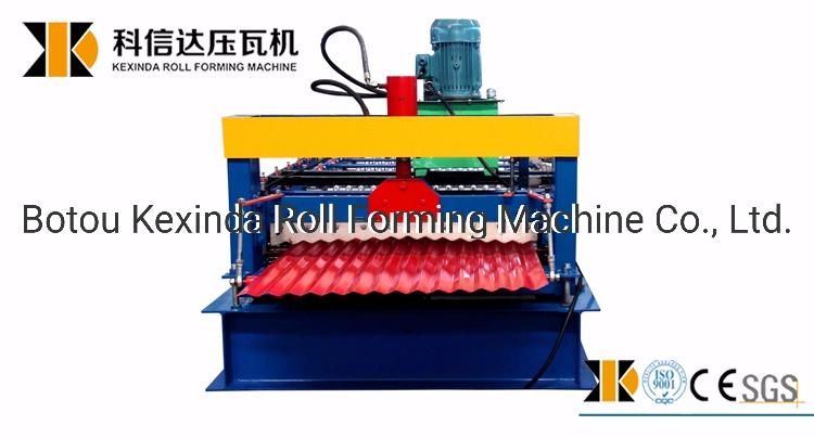 Kexinda 850 Metal Corrugated Roll Forming Machine