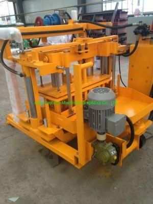 Qt40-3A Hourdi Block Machine Mobile Brick Laying Machine Mobile Egg Laying Block Machine