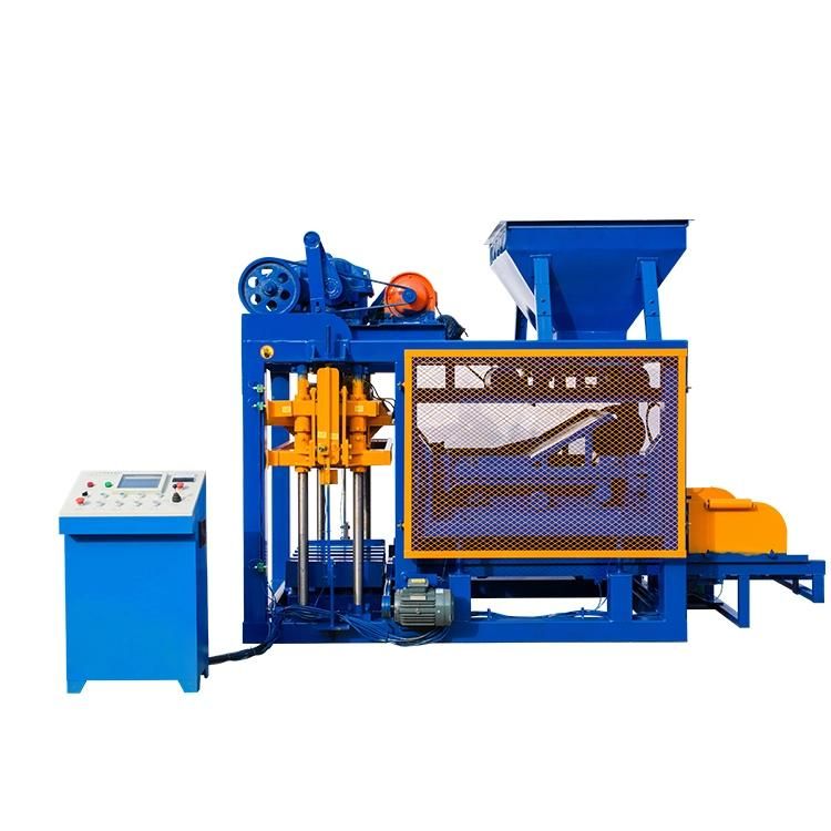 Qt4-25 Hollow Concrete Cement Block Machine Manufacturer in India