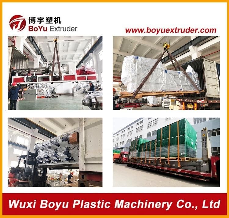WPC/PVC Flooring Board Sheet Extrusion/Plastic Extruder Production Line