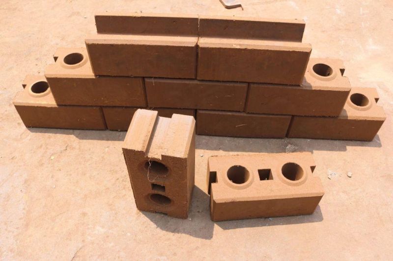 Small Manual Qmr2-40 Clay Earth Soil Interlocking Block Making Machine for House Building