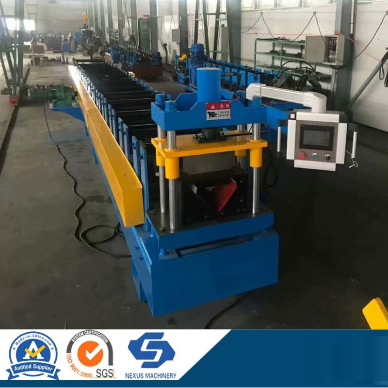 Steel Roofing Gutter Downspout Cold Roll Forming Machine/Rain Water Valley Gutter Making Machine