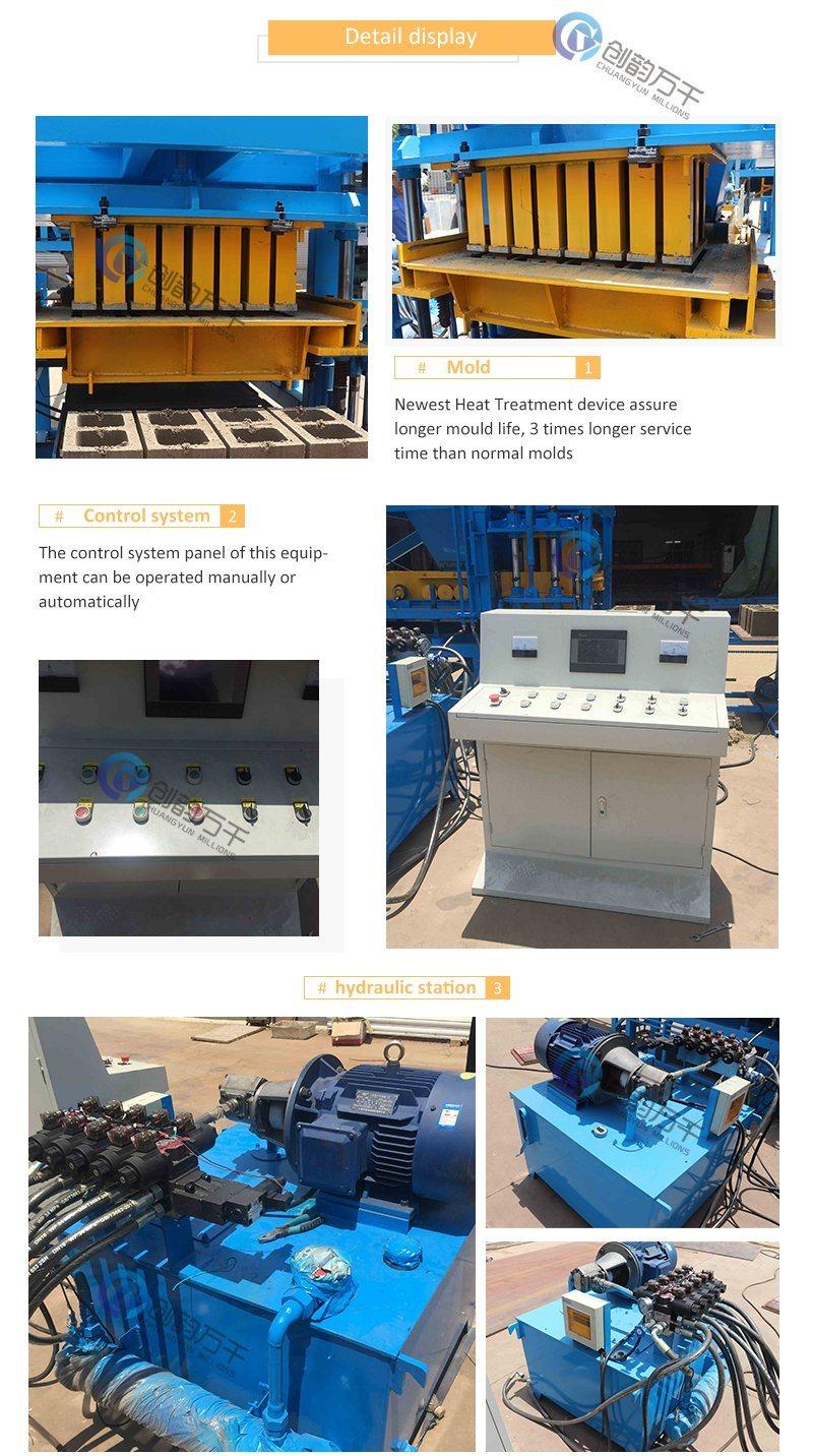 Qt4-15 Automatic Hydraulic Concrete Cement Block Machine for Sale in South Africa
