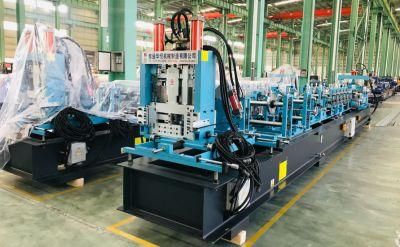 China Manufacture Price CZ Purlin Roll Forming Machine with PLC