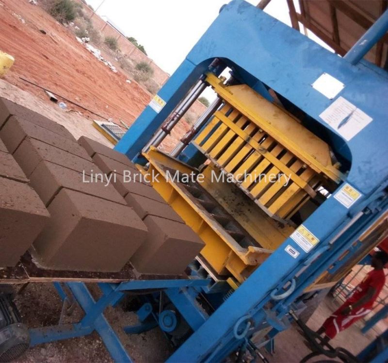 Small Automatic Qt4-18 Hydraulic Block Machine for Cement Concrete Blocks