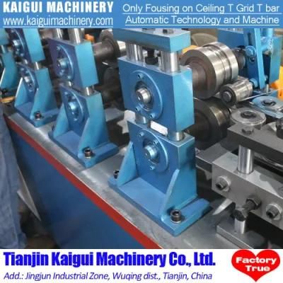 Full Automatic T-Bar Roll Forming Machine for Ceiling T Grid Main Tee Cross Tee and Wall Angle