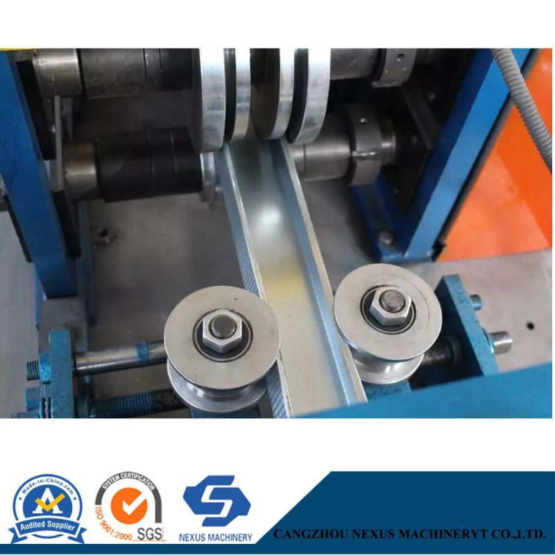 Steel Double C and U Shape Roll Making Line Light Steel Stud Frame Form Machine to Make Drywall Profiles