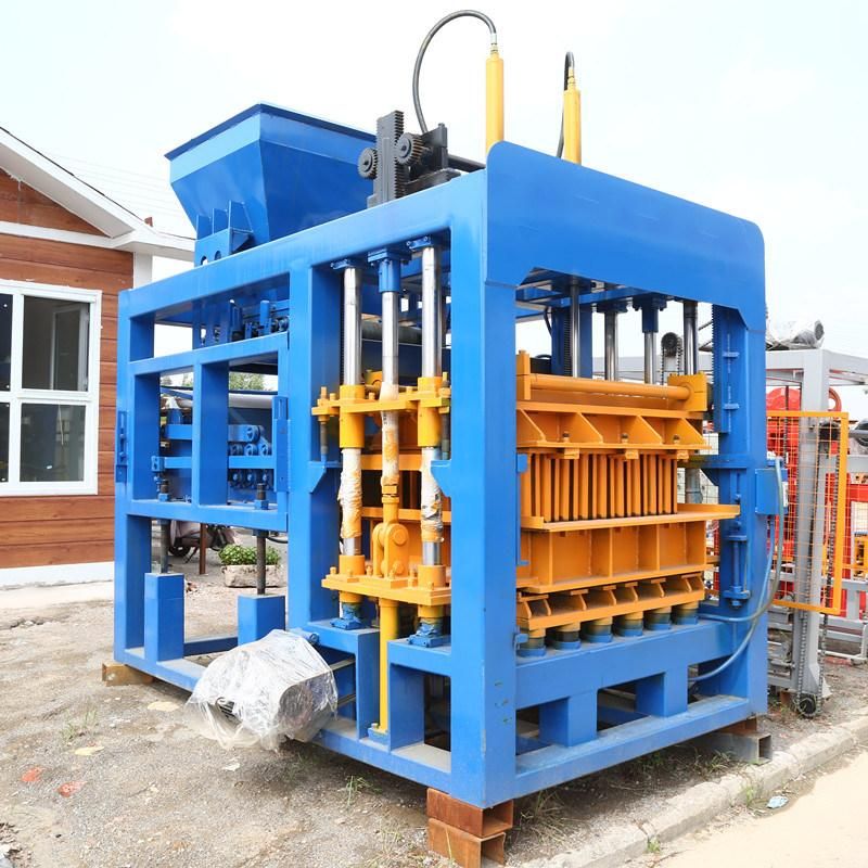 Qt6-15 Full Automatic Interlocking Block Pressing Plant Fully Automatic Brick Machine