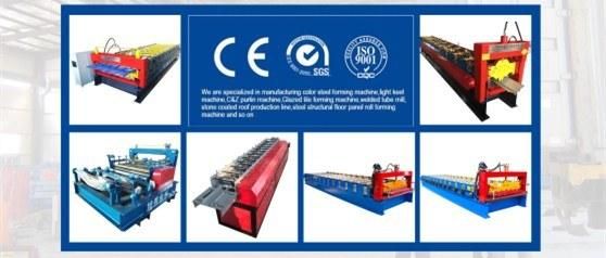 High Speed Ibr Trapezoidal Colored Steel Roof Panel Roll Forming Machine