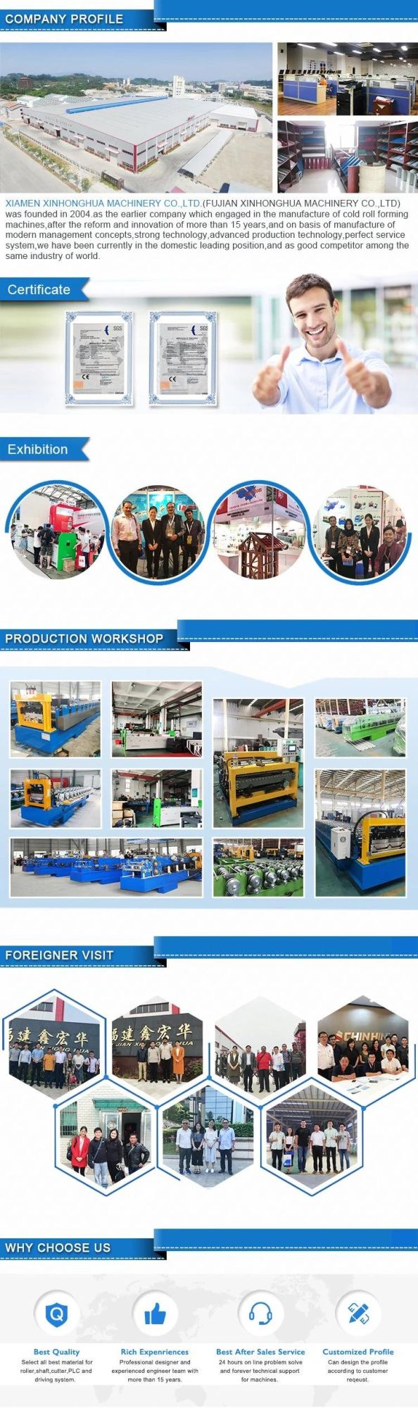 China Light Gauge Steel Frame Forming Machines C89 with Vertex