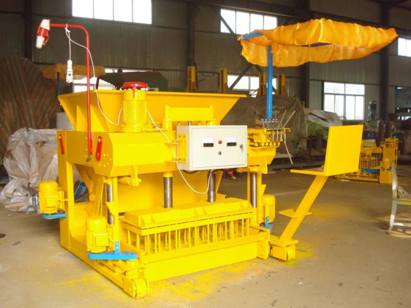 4A Cement Concrete Block Making Machine 3840/8h Brick Making Machine with Changeable Moulds