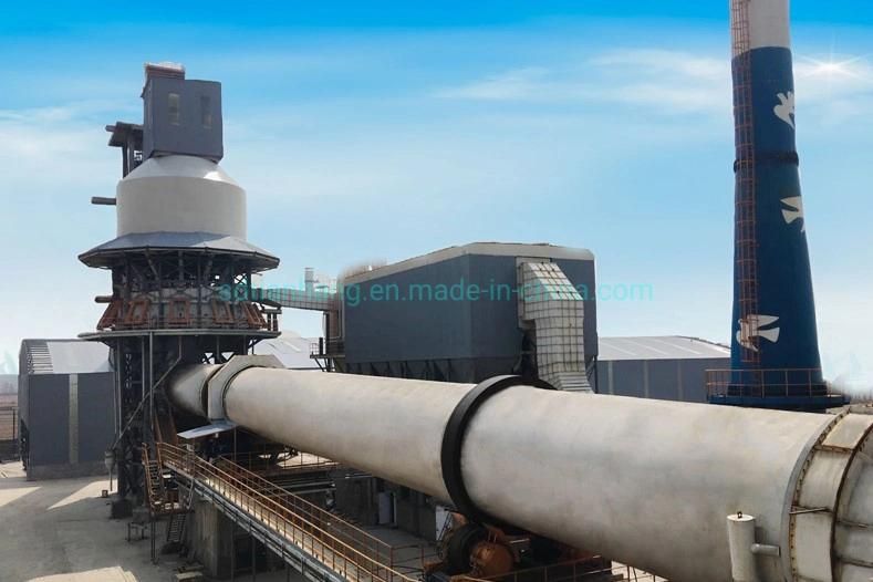 100-1000tpd Rotary Lime Kiln for Quick Lime Cement Clinker Plant