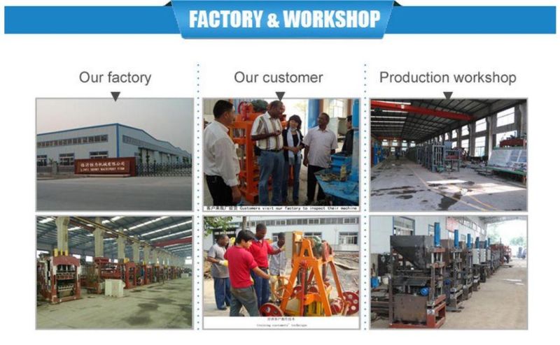 Qt40-3A Egg Layer Block Machine Brick Machine