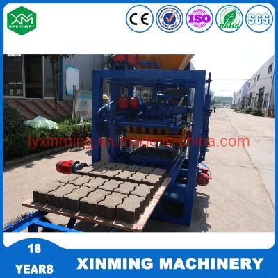 Cement Plant Qt40-1 Cement Brick Making Block Making Machine Machine with Concrete Mixer
